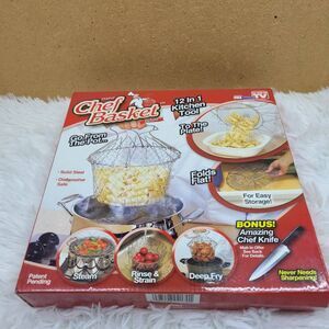 TeleBrands Chef Basket Deluxe  NIP